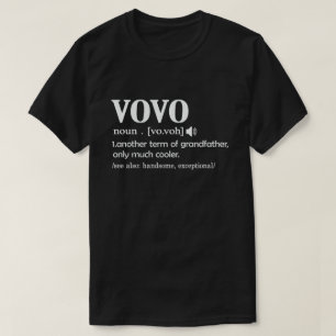 Vovoの定義おもしろいはクールGrandpa Gift Tシャツ