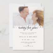 Vow Renewal Invitation - We Still Do with Photo 招待状 (正面)