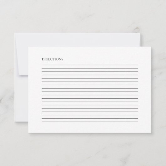 Vowsの前にデジタルダウンロードVinoレシピカード 招待状 (裏面)