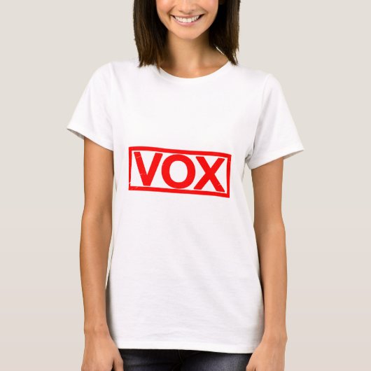 Voxスタンプ Tシャツ (正面)