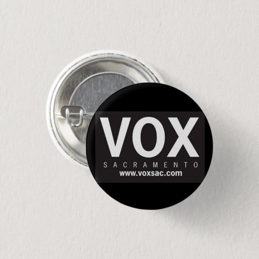 VOX_LogoBLK_HR 缶バッジ (正面&裏面)