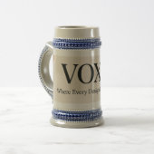 Voxy トートバッグ ビールジョッキ (正面左)