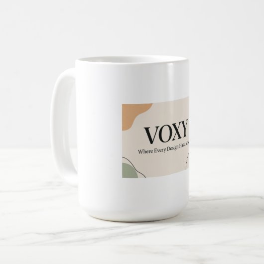 Voxy Coffee Mug コーヒーマグカップ (正面左)