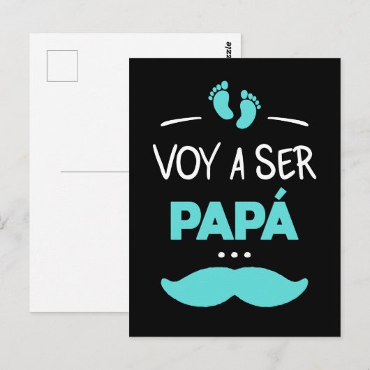 Voy a ser papa ポストカード (正面/裏面)