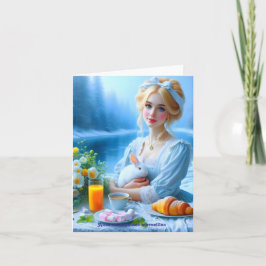 voyage à travers le Pays des Merveilles -  サンキューカード