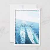 ©Voyage of Love/Cruise Ship/Destination Weding 出欠カード (裏面)