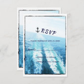 ©Voyage of Love/Cruise Ship/Destination Weding 出欠カード (正面/裏面)