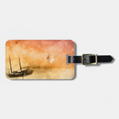 Voyage Steampunkラゲッジタグパーソナライズされた ラゲッジタグ (正面横)