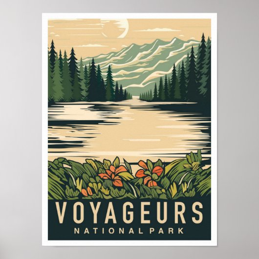 Voyageurs National Park Minnesota USA Travel ポスター (正面)