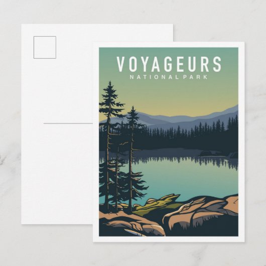 Voyageurs National Park Minnesota USA Travel ポストカード (正面/裏面)