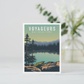 Voyageurs National Park Minnesota USA Travel ポストカード (スタンド正面)