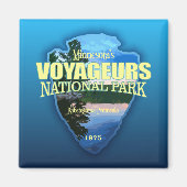 Voyageurs NP （矢印） マグネット (正面)