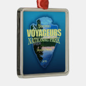 Voyageurs NP （矢印） メタルオーナメント (右)