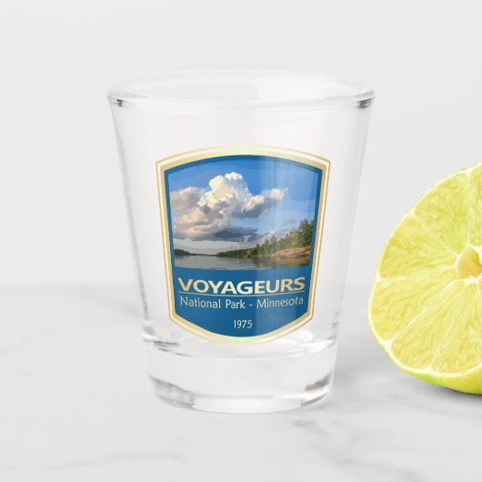 Voyageurs NP (PF1) ショットグラス (正面)