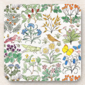 Voyseyの薬剤師の庭のコルクのコースターセット コースター (正面)