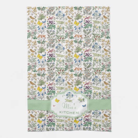 Voysey Kitchen Tea Toolo カスタム for MR. キッチンタオル (縦)