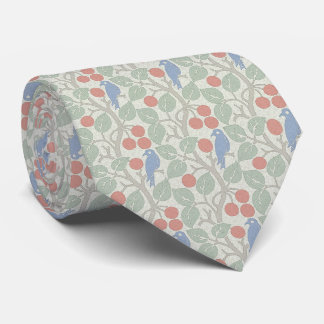 Voysey's Birds in Fruit Tree Neck Tie ネクタイ