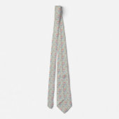 Voysey's Birds in Fruit Tree Neck Tie ネクタイ (裏面)
