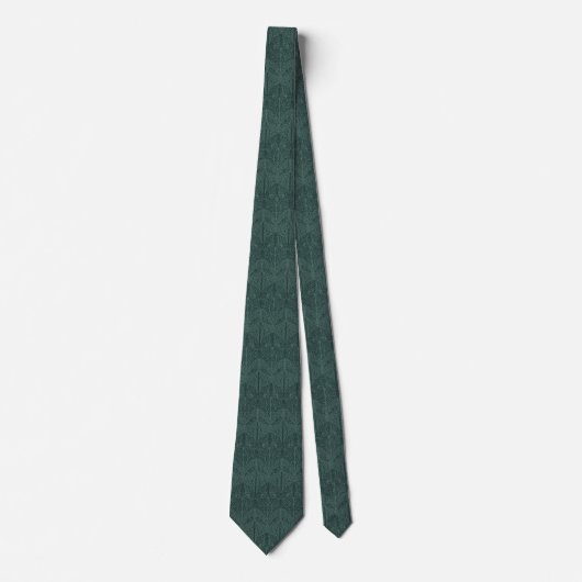 Voysey's Birds in Trees Neck Tie ネクタイ (正面)