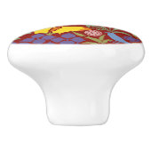 Voysey's Wilflowersセラミックノブ セラミックノブ (側面)