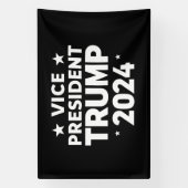 VPトランプおもしろい選挙ジョーバイデン氏おもしろい引用文 横断幕 (縦)