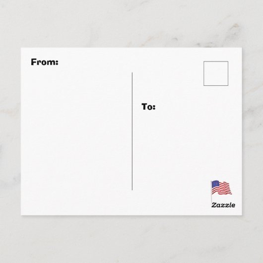 VP討論中のカマラハリス引用文 ポストカード (裏面)