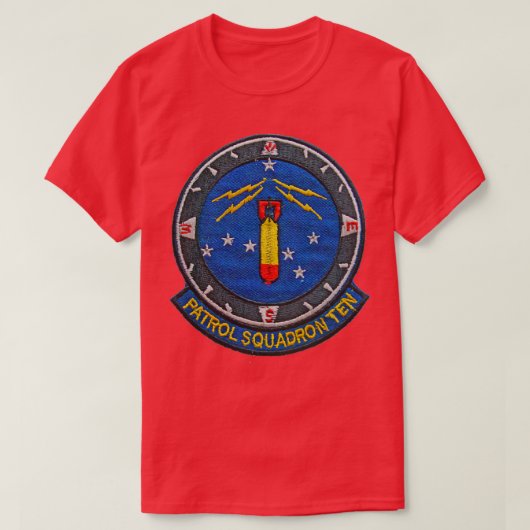 VP10パトロール飛行隊ストア Tシャツ (デザイン正面)