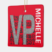 VP Extraordinaireカスタム セラミックオーナメント (左)