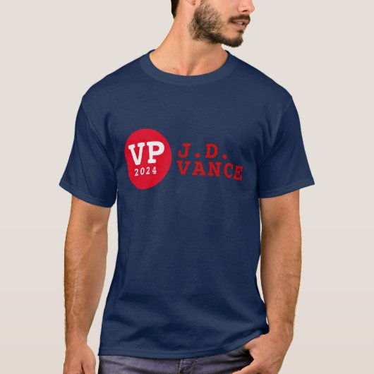 VP J. D. VANCE 2024 Tシャツ (正面)