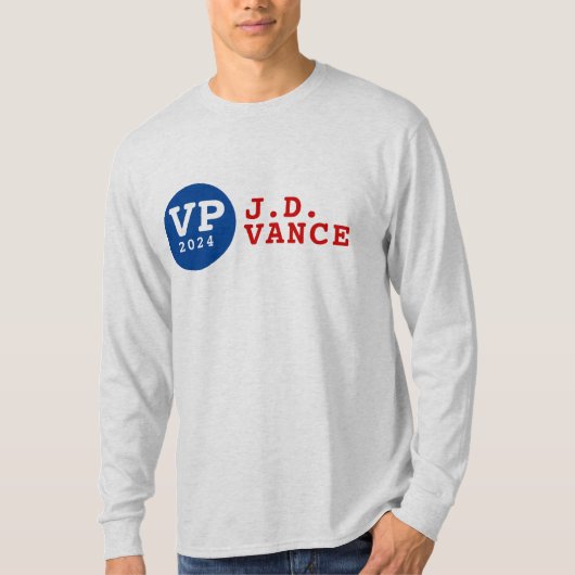 VP J. D. VANCE 2024 Tシャツ (正面)
