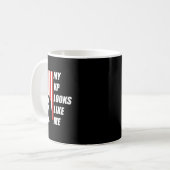 Vp Like Me Kamala Harris コーヒーマグカップ (正面左)