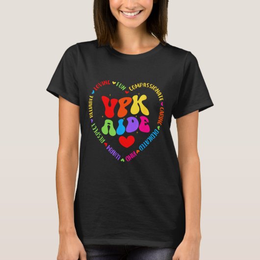 Vpk Aide First Day Of Back To School Appreciation Tシャツ (正面)