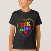 Vpk Aide First Day Of Back To School Appreciation Tシャツ (正面)
