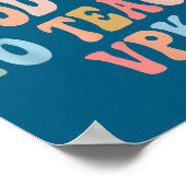 Vpk Teacher Back To School First Day Of Vpk Teache ポスター (角)