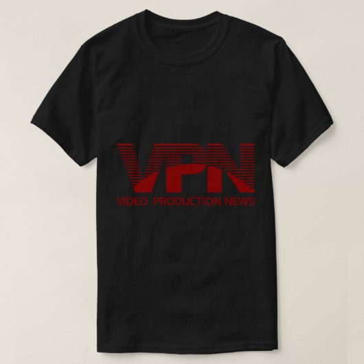 VPN Video Production News Logo Classic T-Shirt Tシャツ (デザイン正面)