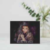 VPROVIDED社会的距離 ポストカード (スタンド正面)