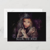 VPROVIDED社会的距離 ポストカード (正面/裏面)