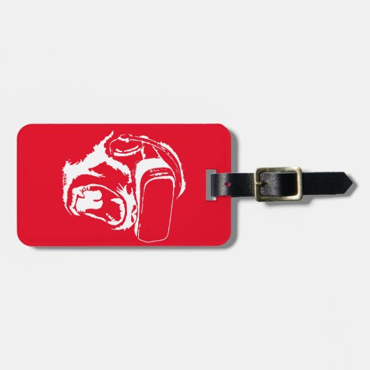 VRのゴリラ ラゲッジタグ (正面横)