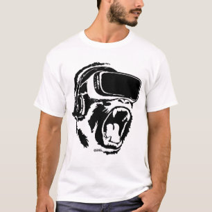 VRのゴリラ Tシャツ