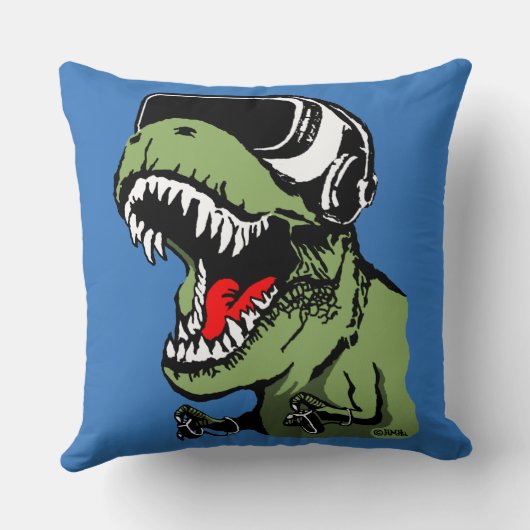 VRのTレックス クッション (裏面)