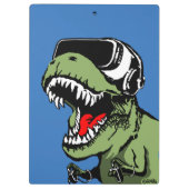 VRのTレックス クリップボード (裏面)