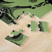 VRのTレックス ジグソーパズル (側面)