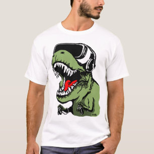 VRのTレックス Tシャツ