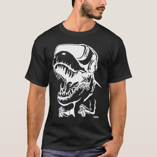 VRのTレックス Tシャツ (正面)
