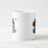 VRキャットイン宇宙 ジャンボコーヒーマグカップ (正面)