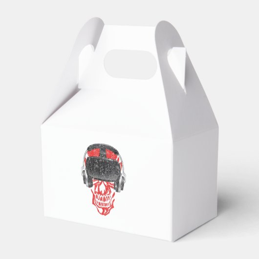 Vrゲーマーヘッドセットビデオゲームスカル – 仮想現実 フェイバーボックス (正面サイド)