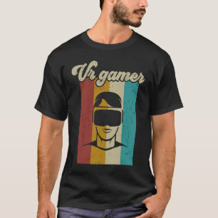 VRゲーマーレトロヴィンテージゲーム男の子のためのG Tシャツ
