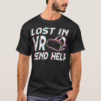 VRゲーマー VRプレイヤー バーチャルリアリティ VRゲーム 動画 ゲーム Tシャツ