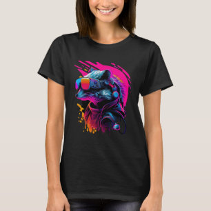 VRゲーマーOpossum In VRヘッドセットバーチャルリアリティゲーム Tシャツ