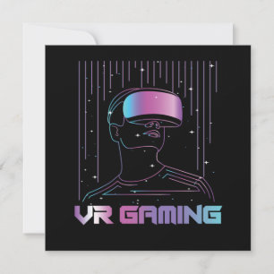 VRゲーミング 仮想現実 ゲーマー ギーク オタク プレゼント 招待状